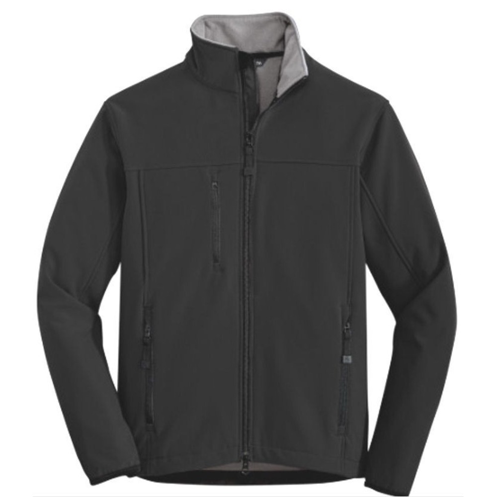 Port Authority J790 Water Resistant Glacier Soft Shell Jacket - Black - XL